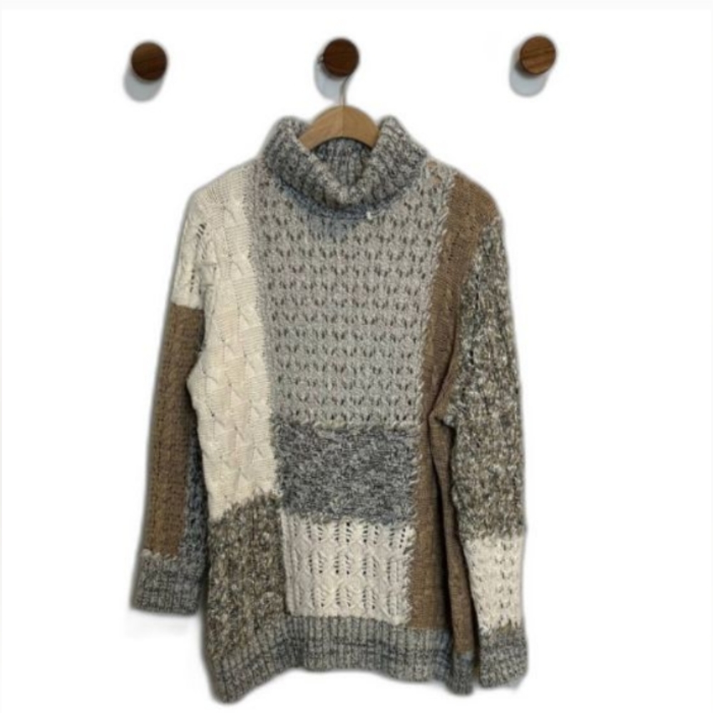 Exquisite Coldwater Creek Women's Pullover Sweater 1X (18) Open-knit
